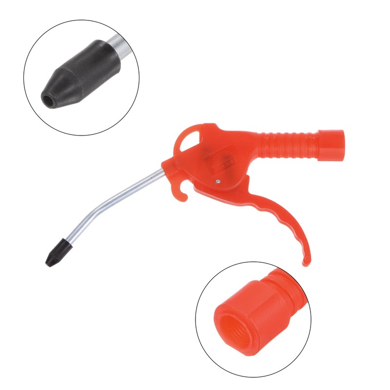 sourcing map 2pcs Air Blow Gun Stainless Steel High Pressure