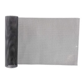 Parrilla de Malla para Automóvil, Parrilla Rómbica Universal para Parachoques de Cuerpo de Rejilla de Red de Malla de Aleación de Aluminio de 4x8 Mm