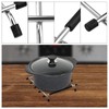 JJWNMLL Pot Trivet Metal – Black Kitchen Worktop Protection Pot