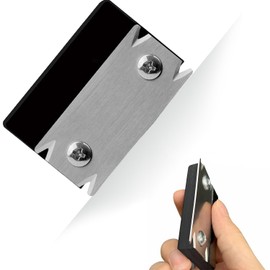 Woodworking Edge Trimmer, Mini Edge Band Trimmer & Cutter, Wood Chamfering Fillet Scraper, Stainless Steel Blade Veneer Edge Trimmer, for Woodworking, Durable Edgebanding Trimming Tool for Wood