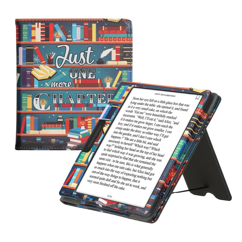 kwmobile Flip Cover Compatible with Onyx Boox Leaf 2 -