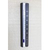 Analog Wall Thermometer with Fahrenheit Scale 7.1 inch tall (Black