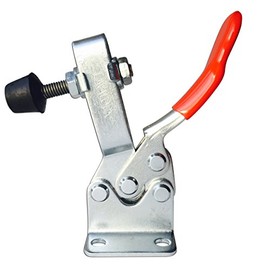 Toggle clamp BBQ smoker door latch, Flat mount horizontal (2-Pack)