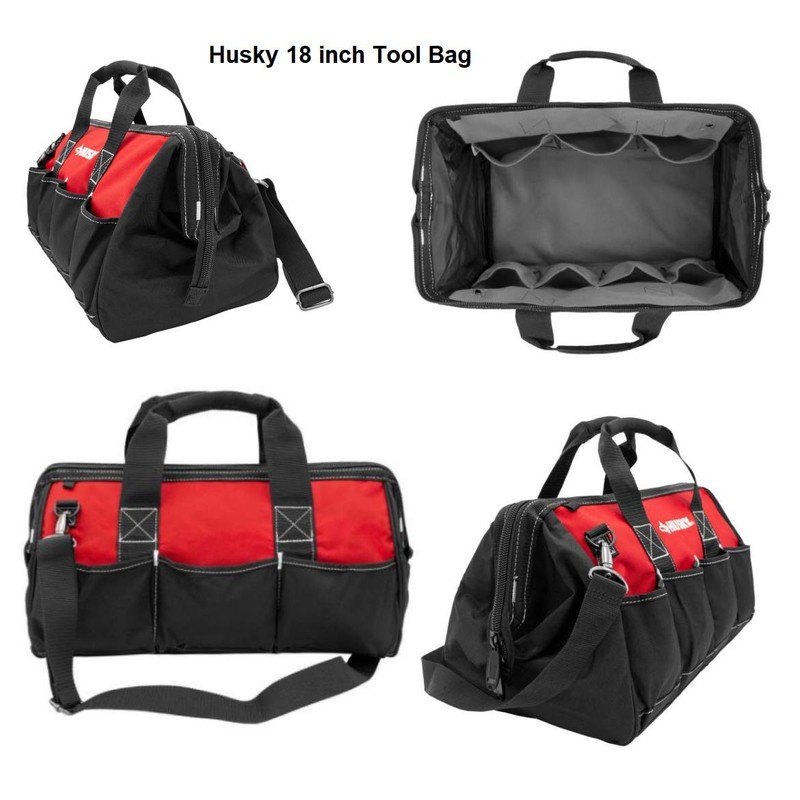 Husky 18 in., 15 in. and 12 in. Tool Bag
