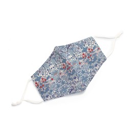 Habac Studio- Liberty of London Mulberry Silk Face Mask, Face Masks Washable UK, Reusable Face Mask, Silk Mask, Masks for Women, Silk Face Covering, Masks Reusable Built in Filter 4 Layers