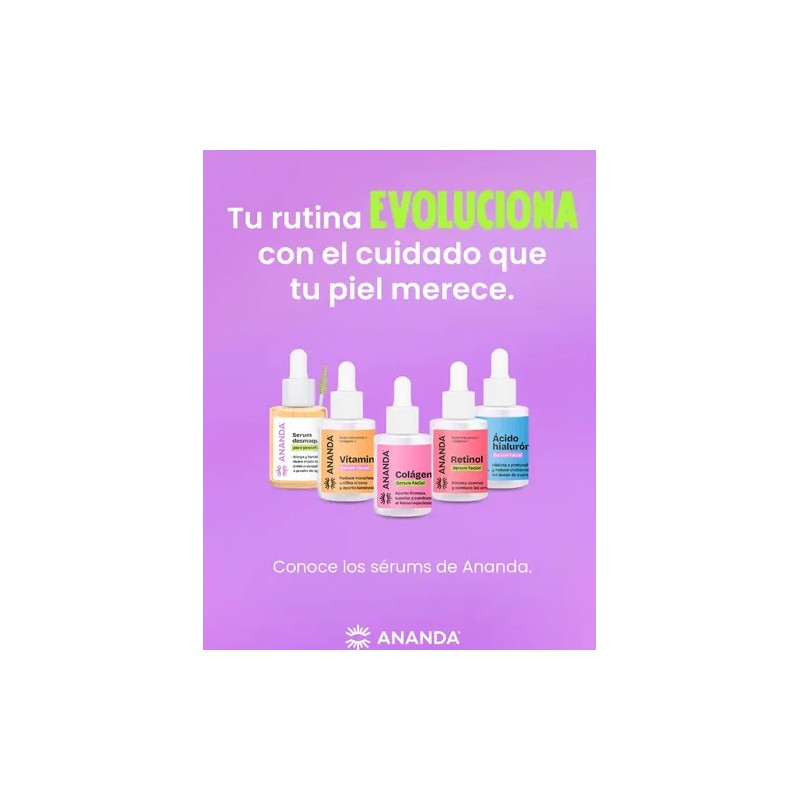 And Serum Facial Niacinamida Ananda 30ml Todo Tipo De Piel