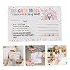 DOITOOL 50PCS Rainbow Classroom Incentive Cards for Good Behavior Positive