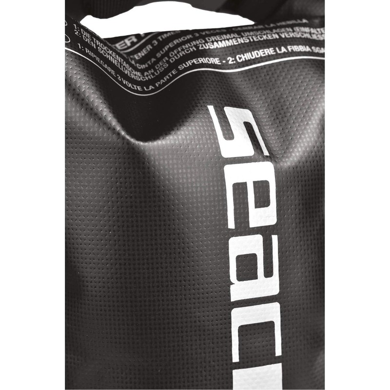 Seac Dry Bag, Wasserdichte Tasche Ideal für Tauchen, Bootfahren und