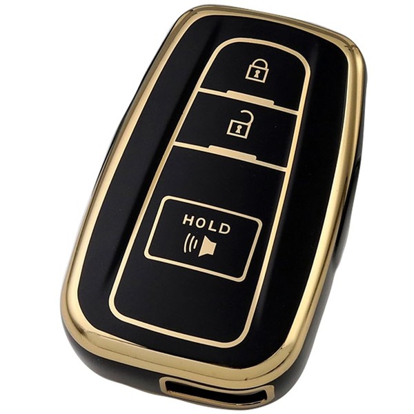 Tautrophen Key Fob Cover Fit for Toyota 2016-2024 RAV4 Camry