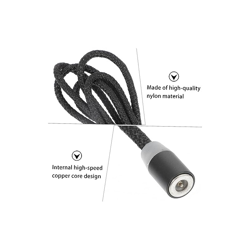 2piezas Carga Automática Cable Tipo c Para Teléfonos Resistente Al