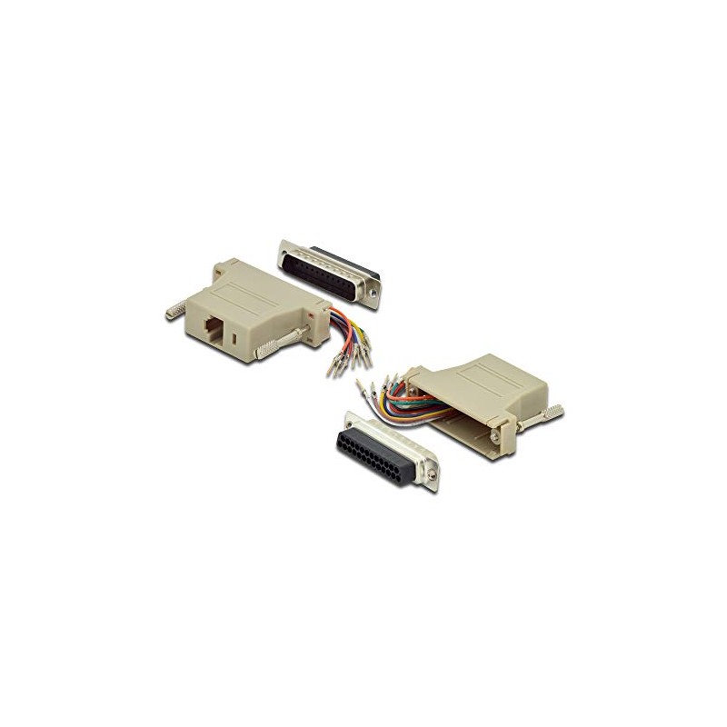 8 Pin Dsub DB 25 Pin Male to RJ45 Female