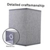 Levemolo Sturdy Linen Lampshade Easy Install Replacement for Ceiling Floor