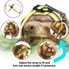 HOKABLE Pet Turtle Leather Harness and Leash - Adjustable Control