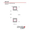 MAPLE ACE 623-ZZ Ball Bearing 3x10x4mm 623 ZZ Metal Shielded