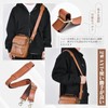 oyaka Men's Genuine Leather Replacement Shoulder Strap for Shoulder Bags,