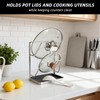 304 Stainless Steel Pot Lid Holder While Cooking,Kitchen Pot Lid