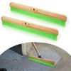 Yiyiring 2 Pcs 24 Inches Green Concrete Broom Soft Without