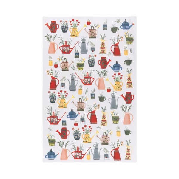 Now Designs by Danica Cotton Kitchen Cloth Towel, Watering Cans,