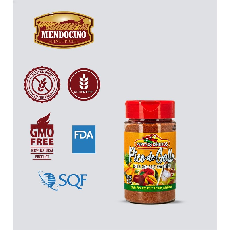 Pepitos Chilitos Chile y Limón 6 oz Jar