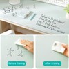 MAKUANG Dry Erase Desk Mat with Organosilicon Surface, Erasable Writing