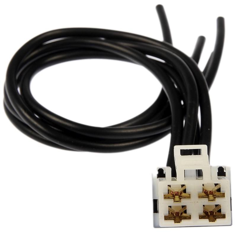 Dorman 973-302 Blower Motor Resistor Harness for Ford Expedition/Sable/Taurus/F150 Black