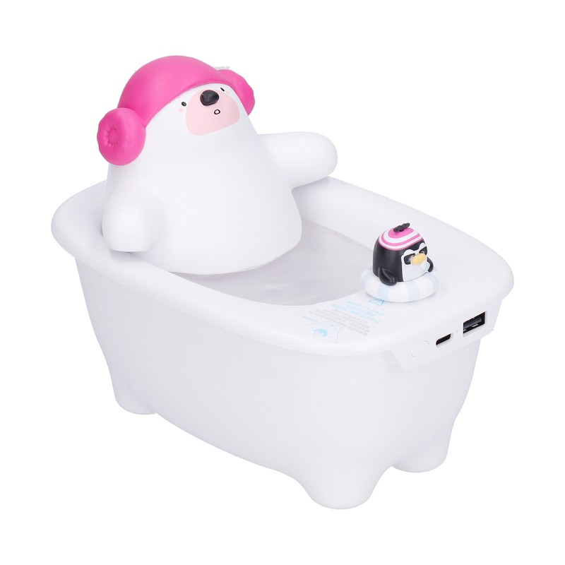 550ml Bathtub Shape Humidifier USB Powered Noise Reduction Humidifier Desktop