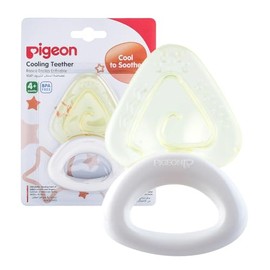 PIGEON  Mordedera para Bebe Refrigérable - Triángulo  Cosas para Bebes Ideal para Aliviar la Dentición  Estimula Desarrollo Motor de Bebes Recien...  