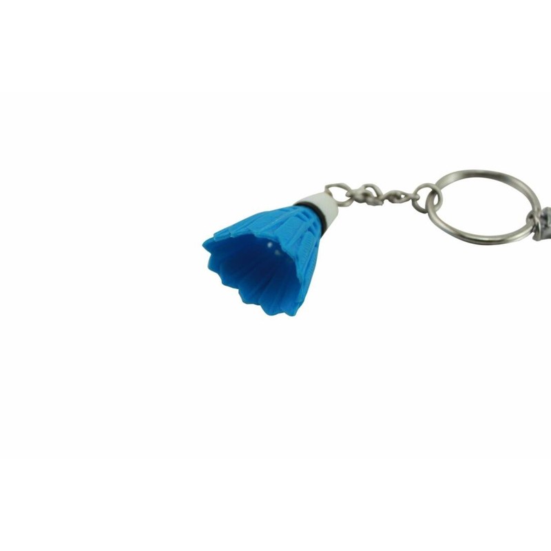 Naissant Colorful Cute badminton racket Shuttlecock Keychain 6 Colors Set