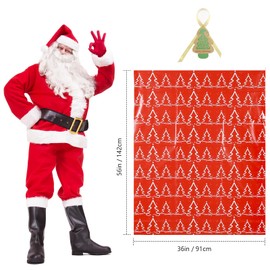 LIYUABU Extra Large Christmas Gift Bags 56"X 36",1 Pcs Oversized Reusable Durable Plastic Jumbo Giant Big Gift Bags with Gift Tag for Christmas Presents Wrapping Goodie Bags Kids Bicycle Bike
