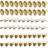 Yasumai 60PC Brass Wire Wheel Brushes Set Kit Accessories for