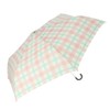 55cm Windproof Umbrella Madras Check Pink