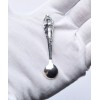 SliverLiza SOLID 925 Sterling silver Love Disarmed Mini Spoon-baby/ Silver