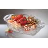 Prodyne Buffet on ice, 19.75" x 11.75", Clear