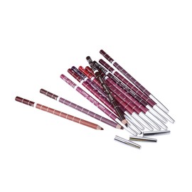Beatifufu Non-drying Lip Liner 12pcs Pipliner Pencil Waterproof Lipliner Pencil Lip Liner Pencils Water Proof Eyebrow Pencil Natural Color Lip Liner