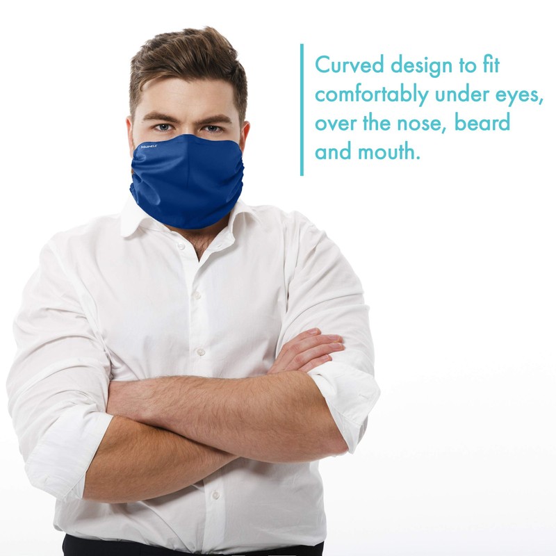 MASHELE Oversized Face and Beard Cotton Reusable Covering for Bearded