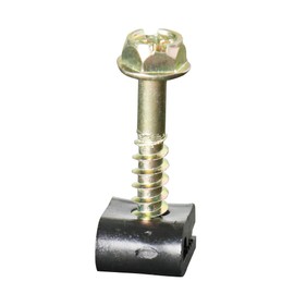 Skywalker Flexible Screw Clips for Ground Wire (Pack of 100 / Black)