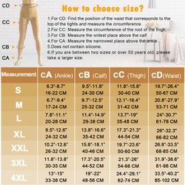 CASMON 15-20 mmHg Medical Compression Pantyhose for Women & Men, Closed Toe Compression Tights for Varicose Veins Edema