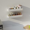 VAEHOLD Adhesive Acrylic Spice Rack with Nano Double Sided Tape