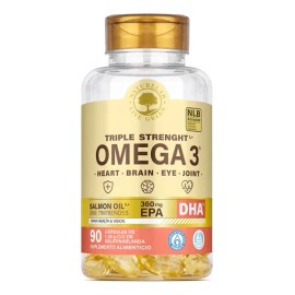 Omega 3 Salmon 90 Cápsulas Epa-dha Premium Naturelab® Sabor Sin sabor