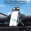 15W Wireless Car Charger with Dual Coil Fast Charging Mount