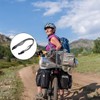 2Pcs Elastic Bike Strap Adjustable Bicycle Bungee Cords with Hooks