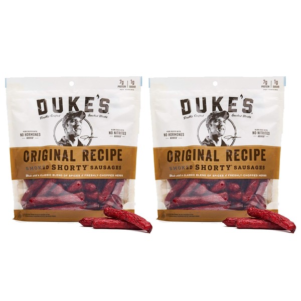 Duke's Original Recipe Smoke Shorty Sausages, 16 ounce(2 Pack)