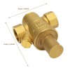 1pc Brass Adjustable Water Pressure Reducing Regulator Valve Thread DN15