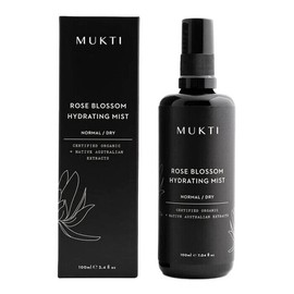 MUKTI Rose Blossom Hydrating Mist, 100ml