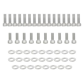 QGHAUC Coil Pack/BRACKET Bolts Stainless Kit Cover Stainless Steel Compatible For LSX LS1 LS2 LS3 LS6 LS7 4.8 5.3 6.0 6.2L