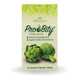 Probity Control De Peso L-carnitina, Alcachofa Zen Natura Sabor Sin sabor