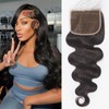 ASHINE 5x5 HD Lace Closure Body Wave Human Hair Closure