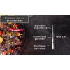 Kitchen Tweezers 18.5 cm - Straight Stainless Steel Tweezers for