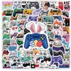 100PCS Small Sized Gamepad Stickers, Cool Classic Game Remote Control
