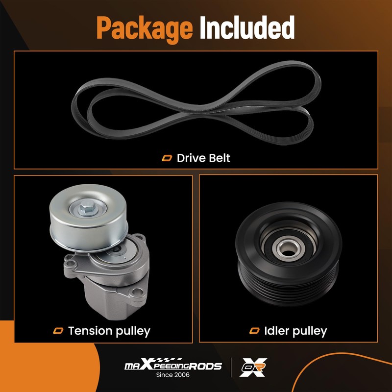 maXpeedingrods Belt Tensioner Kit for Nissan Rogue 08-13 11955JA00C